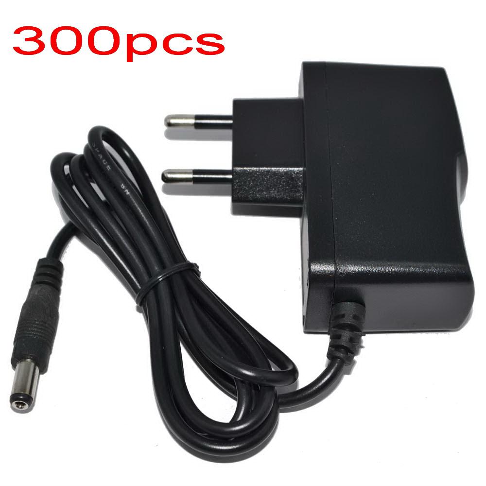 300PCS AC 100V-240V Converter Adapter DC 12V 1A 9V 1A 5V 2A Power Supply EU Plug +DHL Free shipping