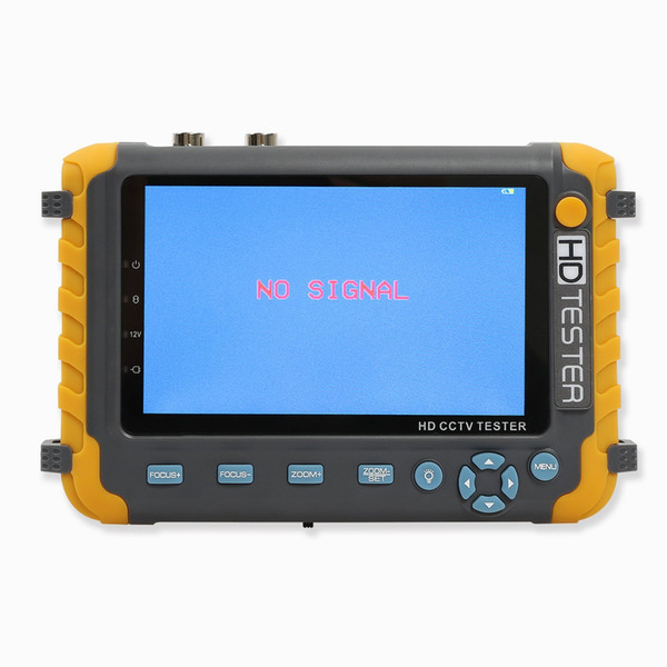 5 Inch 4 In 1 HD CCTV Tester Monitor AHD CVI TVI CVBS Camera Tester 5MP 1080P VGA HDMI Input PTZ UTP Cable Tester 12V