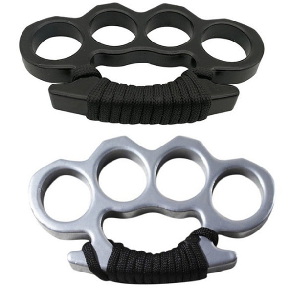 Silver Gold and Black Thin Steel Brass knuckle dusters Self defence Gear