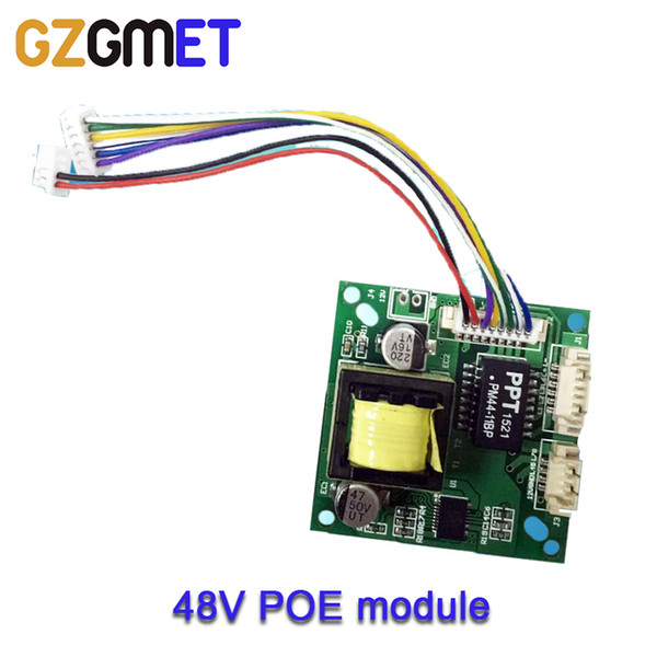 48V To 12V 1A Security pcb CCTV Network IP Cameras Power Ethernet output IEEE802.3af compliant PoE Module board