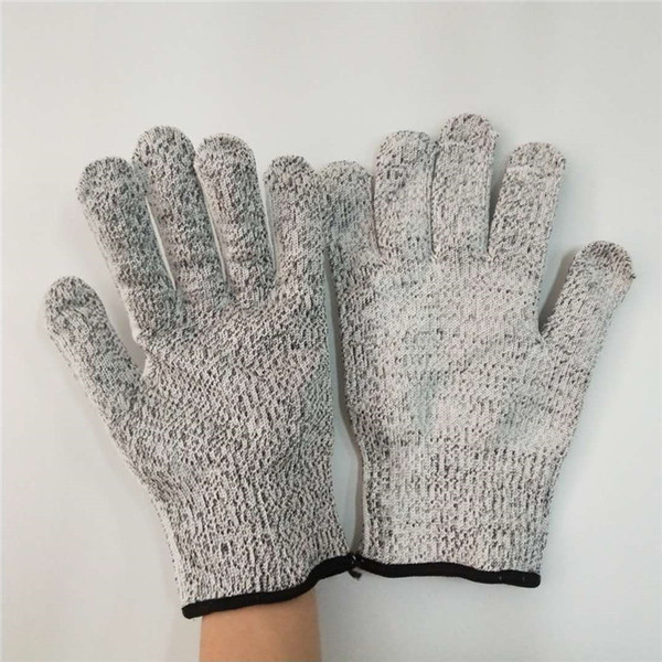 Hot sell High quality Denima material thickened wear-resistant food-grade cutting gloves With steel wire