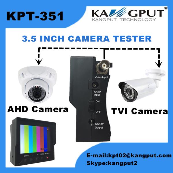 3.5 Inch CCTV Camera Tester For AHD and TVI KPT-351+