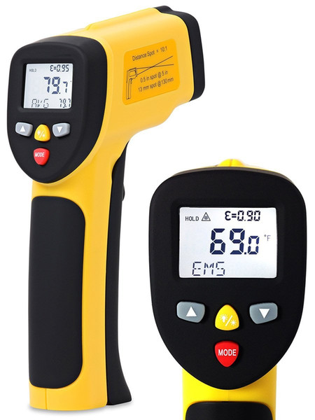 Temperature Gun ennoLogic Dual Laser Non-Contact Infrared Thermometer NIST Option Available - Accurate Digital Surface IR Thermometer