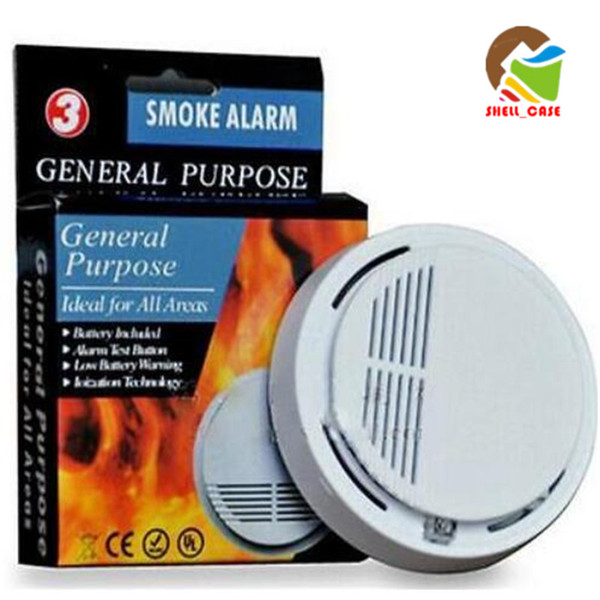 SS 168 smoke alarm 3 Smoke fire Detector Photoelectric Wireless Battery-operated Home Security smoke Fire Alarm Sensor High Sensitivity 50pc