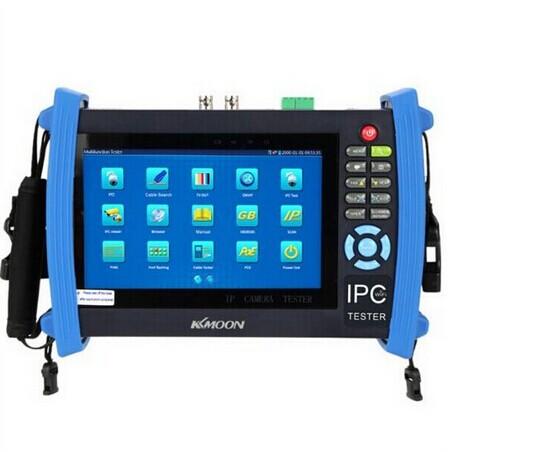 IPC-8600 7'LCD Touch Keystoke screen IP security camera CCTV tester monitor with HD CVI ,TVI AHD,IPC,SDI,CVBS 6 in 1 camera test fuction