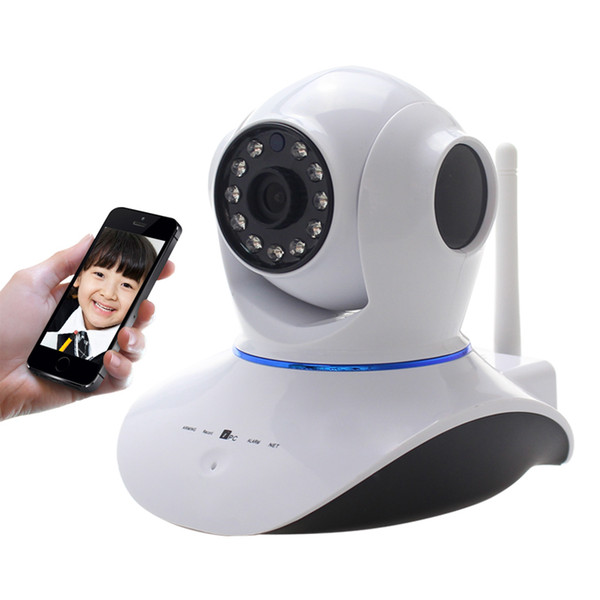 New 720P HD WiFi Cam IP Network Wireless Webcam Home Security Camera Surveillance P2P APP Control Pan Tilt IR Cut Camera