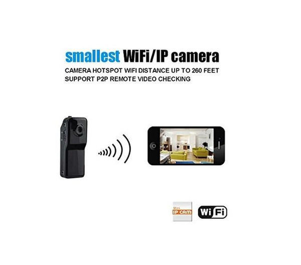 Mini Wifi Ip Wireless Surveillance Camera Remote Cam Support Android Iphone PC Viewing