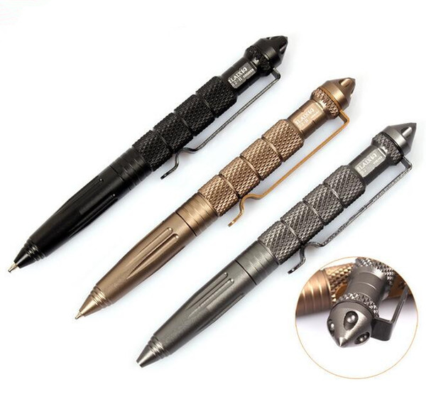 High Quality defence personal Outdoor EDC Tactical Pen Self Defense Pen Tool Aviation Aluminum Anti-skid Portable