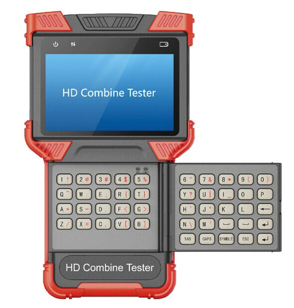 4k 4.0 Inch HD Combine Tester IP Camera CCTV Tester Support Analog +3.0 CVI +AHD+TVI+H.265 IPC With TDR Test