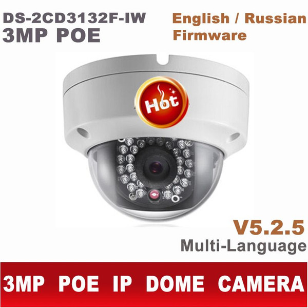 DS-2CD3132F-I W 3MP IP dome camera web cam POE 2cd3132 ds-2cd3132 replace ds-2cd3132-i ds-2cd2132f-is ds-2cd2132-i ds-2cd2132f