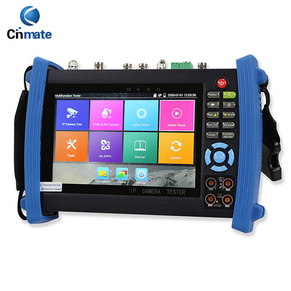 7 Inch Retina Display IP Camera Tester Security CCTV Tester CVBS Monitor Analog Tester Upgraded 8600MOVTSADH-Plus