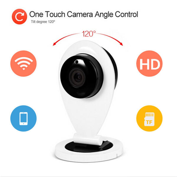 Mini 720p HD wifi wireless IP Camera smart phone infrared IR day/night vision security camara motion detect CCTV P2P Cam