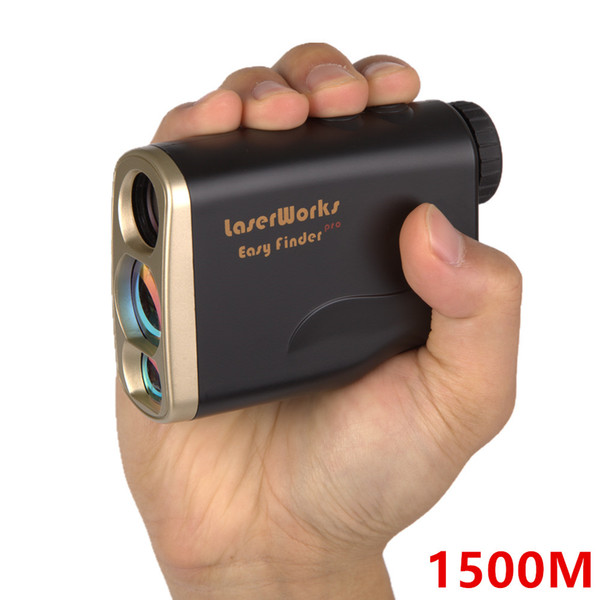 Laser Rangefinder 1500M Digital 1500 M Distance Meter Monocular Telescope trena hunting golf laser range finder tape measure PRO1500