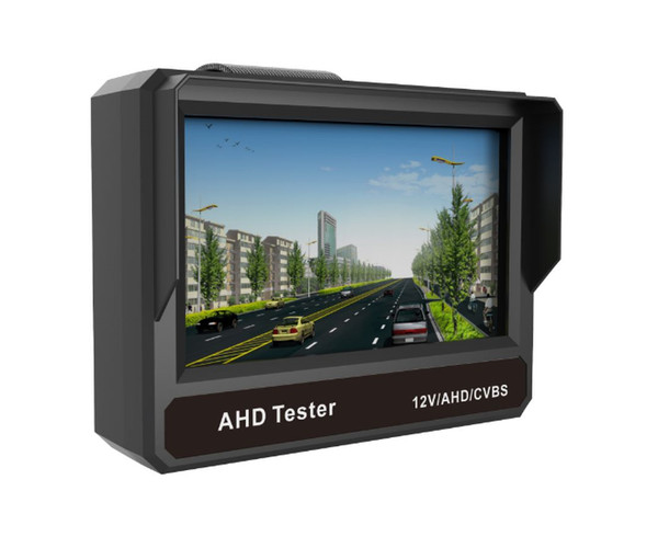 4.3 inch 2 in 1 AHD Analog CCTV camera tester CCTV tester monitor AHD2.0 1080P Analog camera tester 12V