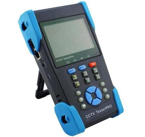 NEW 3.5 inch CCTV tester monitor analog camera tester optical fiber TDR Video recording POE IP Ping test 4G