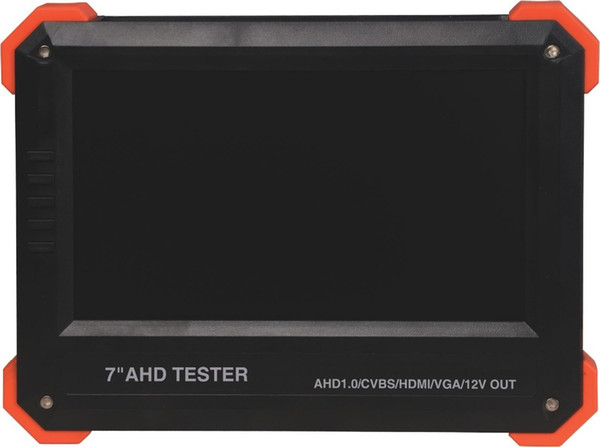 7inch 2 in 1 AHD Analog CCTV camera tester CCTV tester monitor 2MP 1080P AHD analog camera testing VGA HDMI input 12V2A output