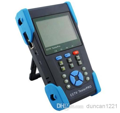 NEW 3.5 inch CCTV tester analog camera tester Ping IP address POE testing LED 4G