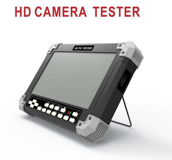 New 7 Inch HD CCTV Tester Monitor Analog AHD TVI CVI Tester 720P 1080P 3M 5M VGA HDMI input 12V output