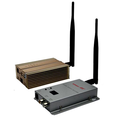 1.2GHz 3000mW 3km long range wireless audio video transmitter and receiver