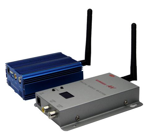 2.4GHz 8CH 3000mW long range wireless av transmitter and receiver Free Shipping