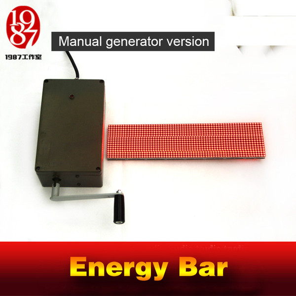 Takagism Game prop manual generator Energy bar version for room escape game adventurer puzzles to run chamber room jxkj1987