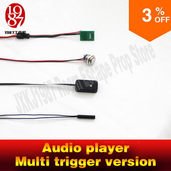 Chamber room escape real life room escape prop audio player multi trugger version to unlock jxkj1987 adventure game prop