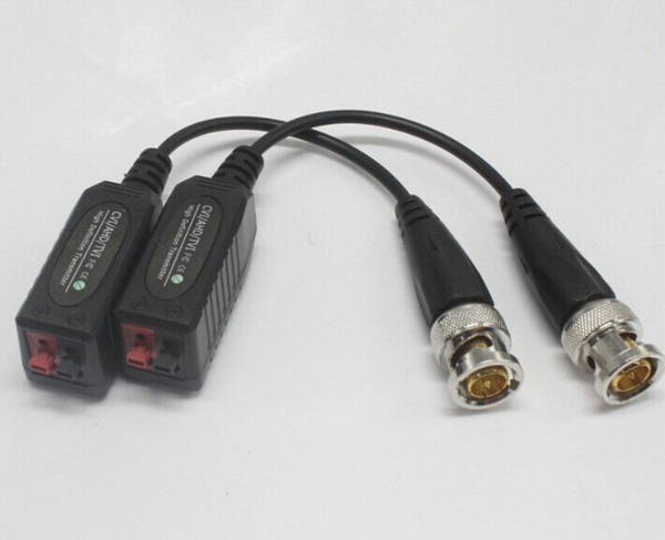 2017 new gold plated BNC 1channel passive CVI AHD TVI video balun for security system