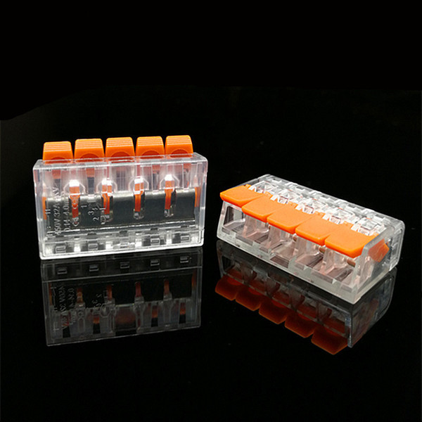 250V 32A 4KV Universal Compact Wire 5Pin 3Pin 2Pin Connector Conductor Terminal Block PCT-412 PCT-413 PCT-415