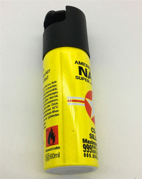 NATO Self Defense Device 60ML/110ML Pepper Spray Personal Security CS tear gas Security Accessories