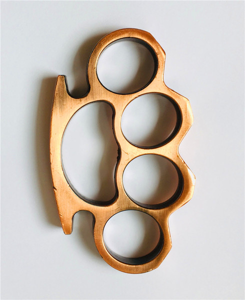 Thick Thick Steel Brass Knuckle Duster Color Brass Knuckle Clutch Knuckle Knives Self Defense Tool