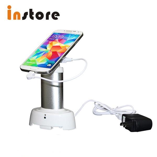 2017 Apple Lightning , Android , USB Type C smartphone Alarmed Retail Security Display Stand for cellphone anti theft exhibited in shop