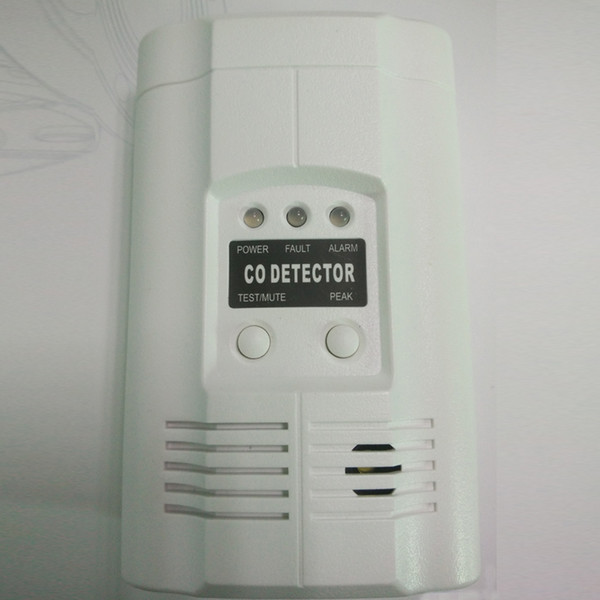 AC 220V powered plug-in Carbon Monoxide Alarm with high sensitivity gas sensor to protect your family from co gas