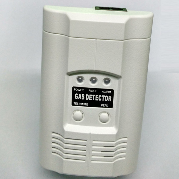 combustible gas detector AC powered plug-in gas alarm