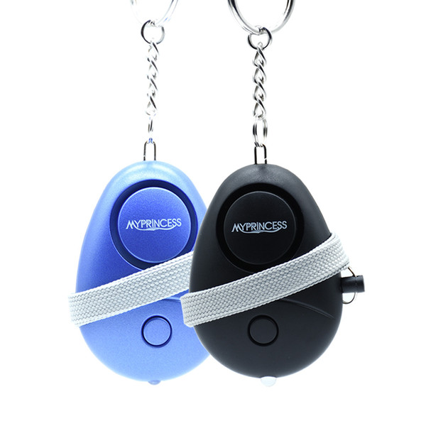 MYPRINCESS 130DB Self Defense Personal Alarm With Keychain Torch Light ,portable alarm,Safe Sound alarm 2PACK MP-014