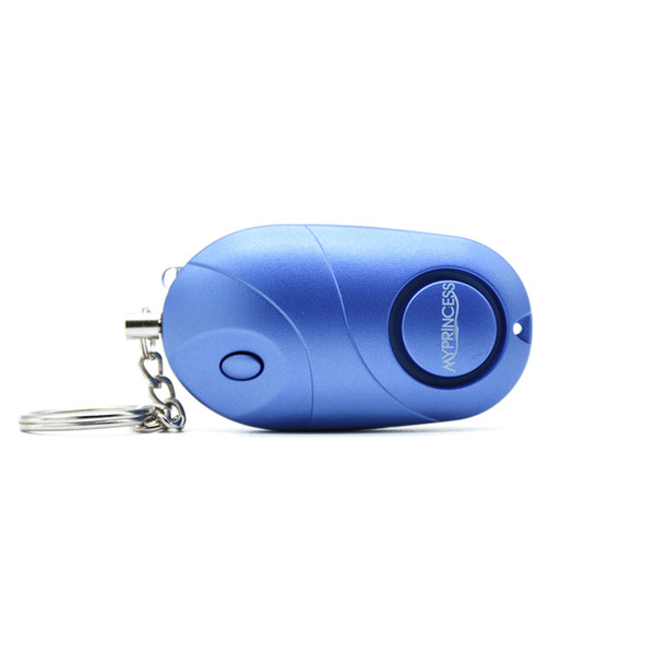 MYPRINCESS 130DB Self Defense Personal Alarm With Keychain Torch Light ,portable alarm,Safe Sound alarm 1PACK MP017,Color Blue