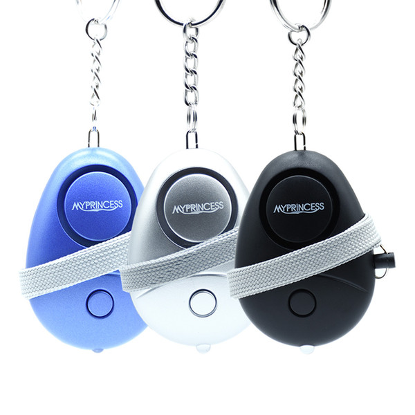 130DB Self Defense Personal Alarm With Keychain Torch Light ,portable alarm,Safe Sound alarm 3PACK MP-014