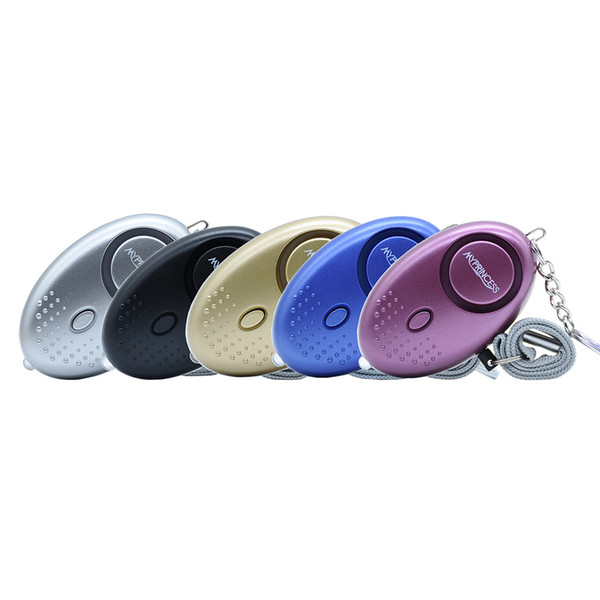 MYPRINCESS 130DB Self Defense Personal Alarm With Keychain Torch Light ,portable alarm,Safe Sound alarm 5PACK