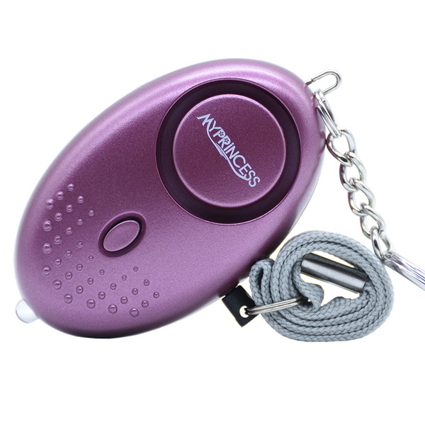 MYPRINCESS 130DB Self Defense Personal Alarm With Keychain Torch Light ,portable alarm,Safe Sound alarm 1PACK