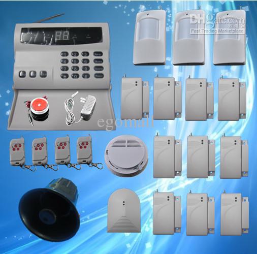 Wireless Home Security Alarm Systems Kit Auto Dial Burglar DIY home alarm system S224