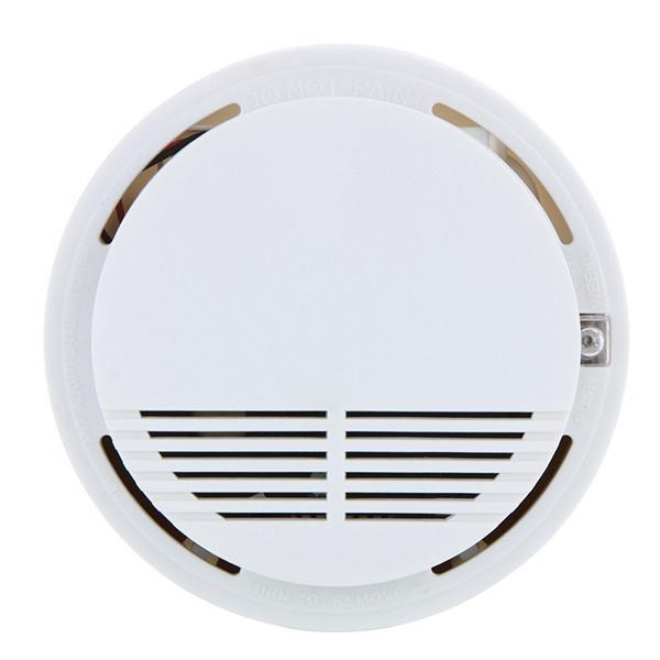 Standalone Photoelectric Smoke Alarm Fire Smoke Detector High Sensitivity Sensor Home Security System for Home Kitchen in retail box