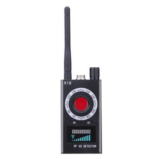 Portable 1MHz-6.5GHz K18 Wireless Meter Counter Anti Mini Camera Scanner RF Signal Detector Finder for Personal Home Security Applications