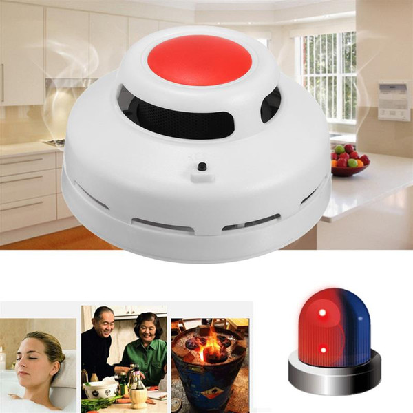 2 in 1 Combination Carbon Monoxide And Smoke Alarm Detector CO & Smoke Detector Home Security Warning Alarm for Office building Restaurant