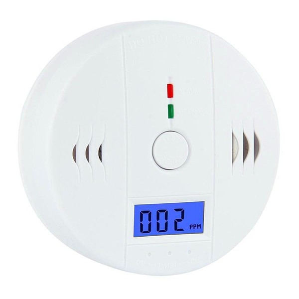 CO Carbon Monoxide Gas Sensor Monitor Alarm Poisining Detector Tester For Home Security Surveillance Hight Quality