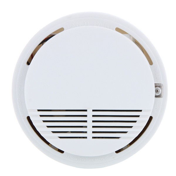 Wireless Fire Smoke Detector Sensor High Sensitivity Stable Photoelectric Smoke Alarm Fire Smoke Detector Sensor Security System for Home