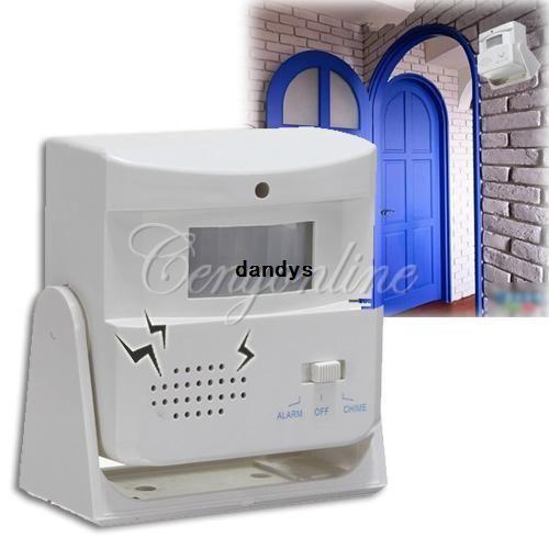 Wireless Door Bell Welcome Guest Alarm Chime Motion Sensor Detector Shop Home Store + Retail Package Free Shipping,dandys