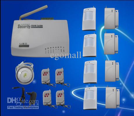 GSM Alarm Intelligent Alarm System Auto Dial for Home Security, Wireless Burglar Alarm System S201