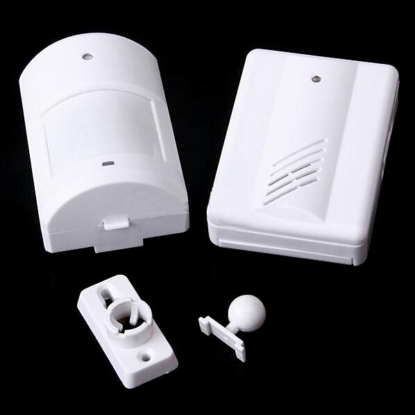 New Wireless Infrared Monitor Sensor Detector Entry Door Bell Alarm Chime GOCG E00224