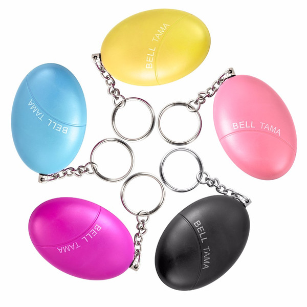 Personal Alarms Bell Tama Loud Safe Personal Alarm Girl Women Anti-Attack Security Protect Alert Emergency Safety Mini Loud Keychain Defence