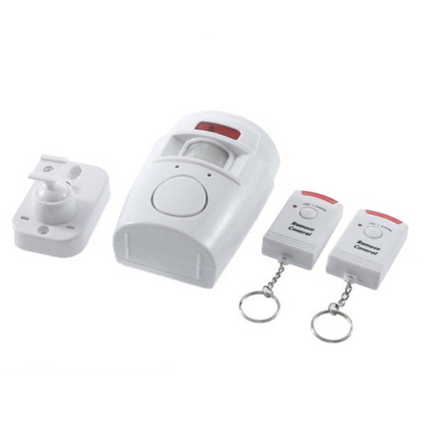 105BD Sound Remote Control Wireless Infrared Motion Detector Burglar Sensor Alarm Security Home System Adjustable mounting