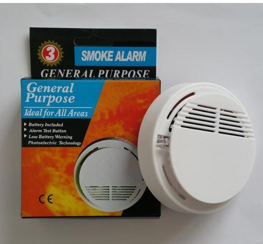 Smoke Alarm Detectors Wireless Sensitive Photoelectric Independent Fire smoke Sensor For office Shop Hotel Home Security Alarm System